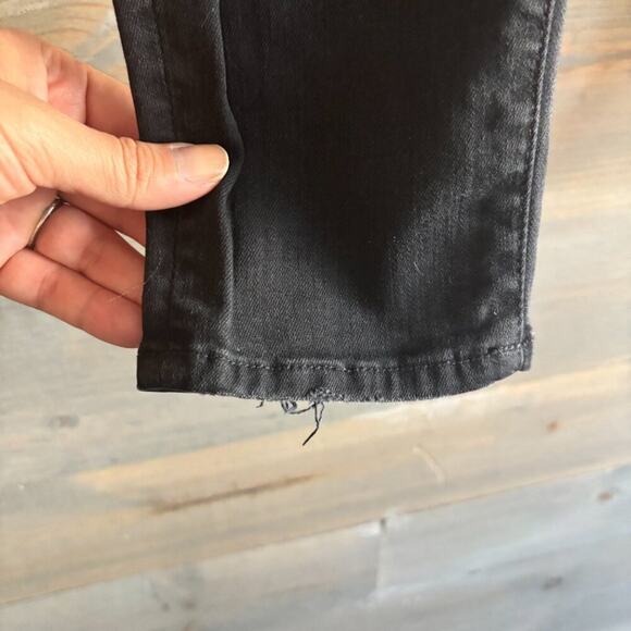 MOTHER | High-Waisted Looker Black Wash: Not Guilty Cut#604962 Size 25 - Picture 4 of 13